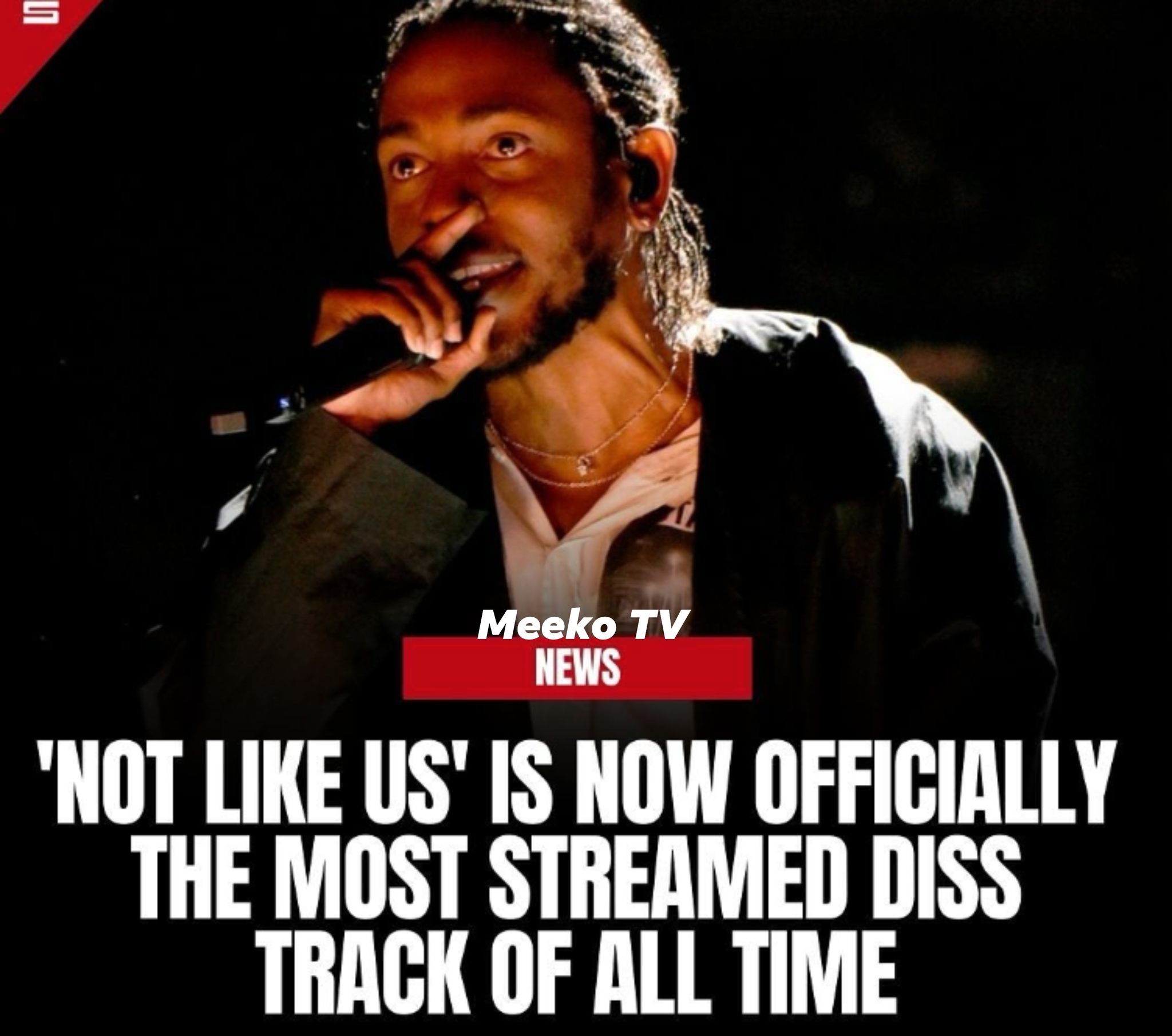 Meeko - #KendrickLamar’s “Not Like Us” has officially become the most ...