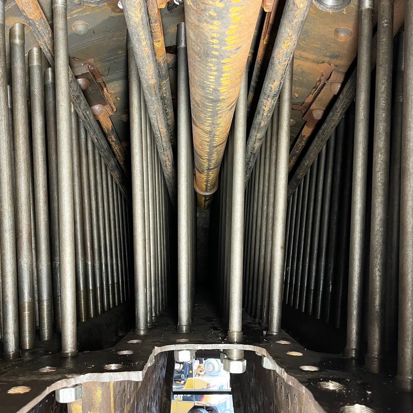 Nashville - After! The forest of metal rods you see is a mixture of ...