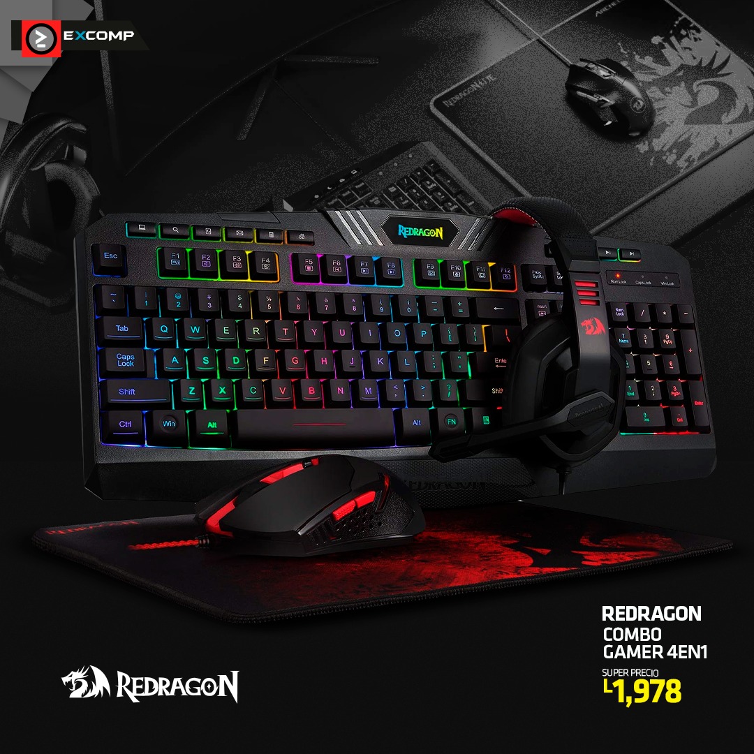Excomp - El combo ideal para iniciarte en el mundo gamer....