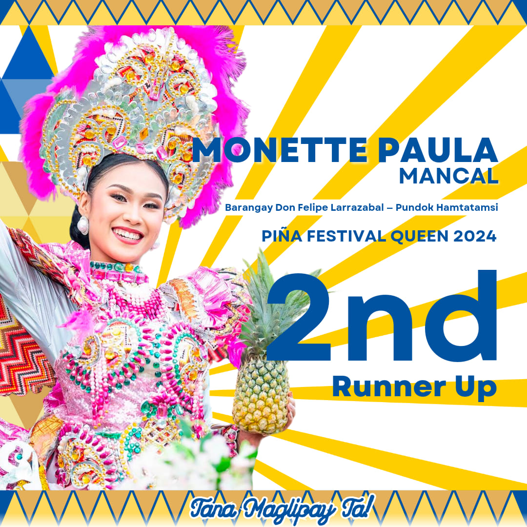 DND - CONGRATULATIONS TO OUR PIÑA FESTIVAL QUEENS 2024 LOOK: Amehan ...