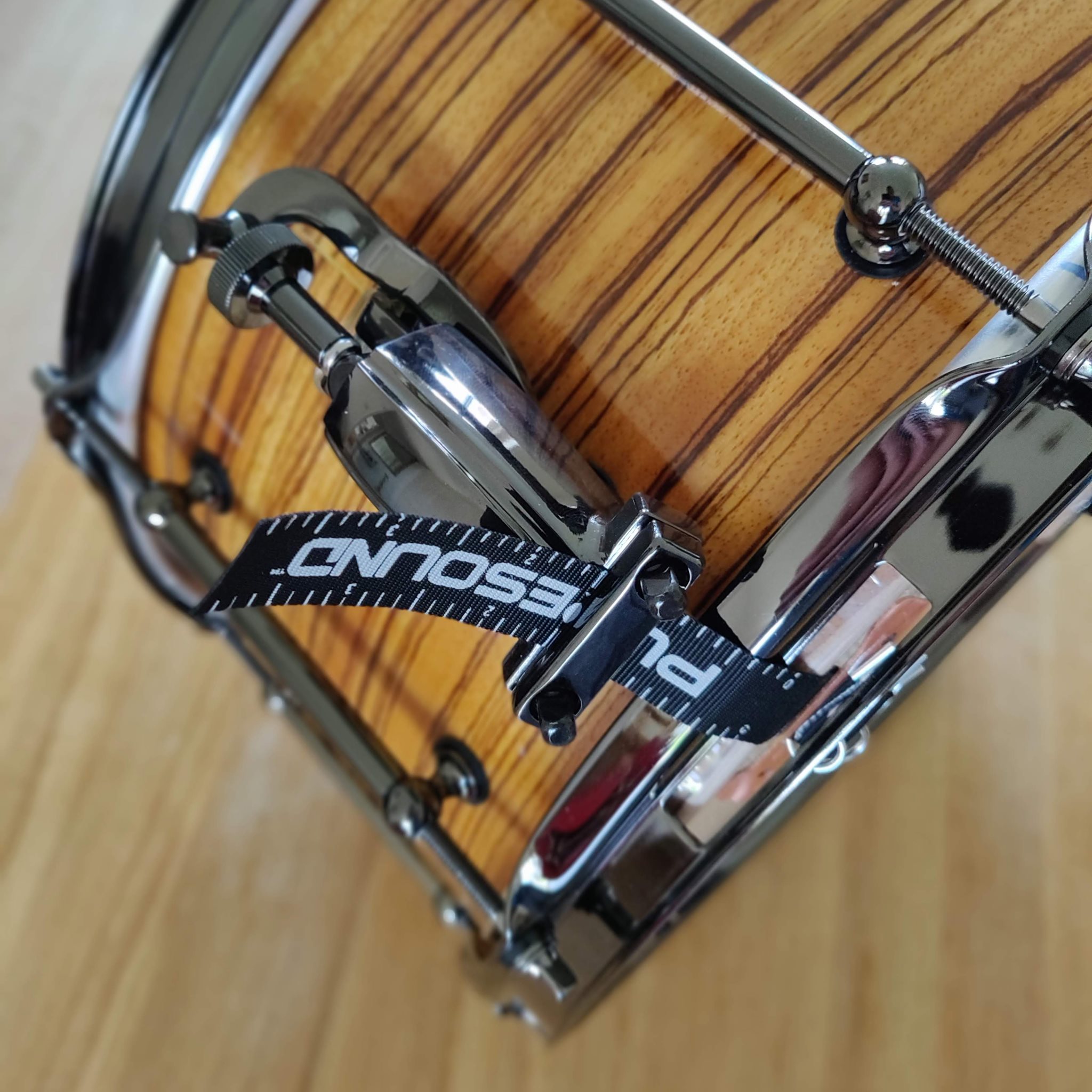 Flacche Percussion - My friend Marv and I had some gorgeous Zebrawood ...