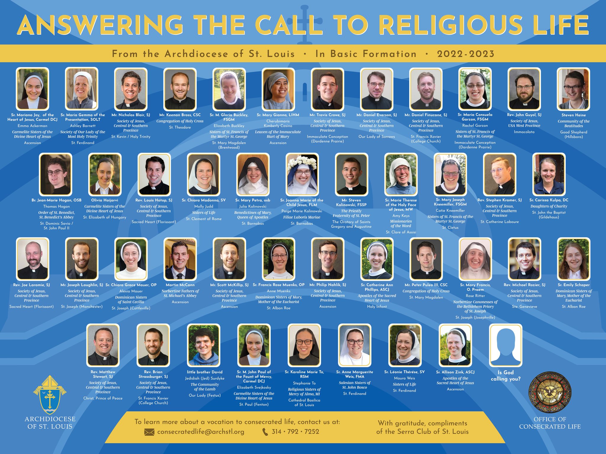 Consecrated Life Archdiocese of St. Louis | St. Louis MO