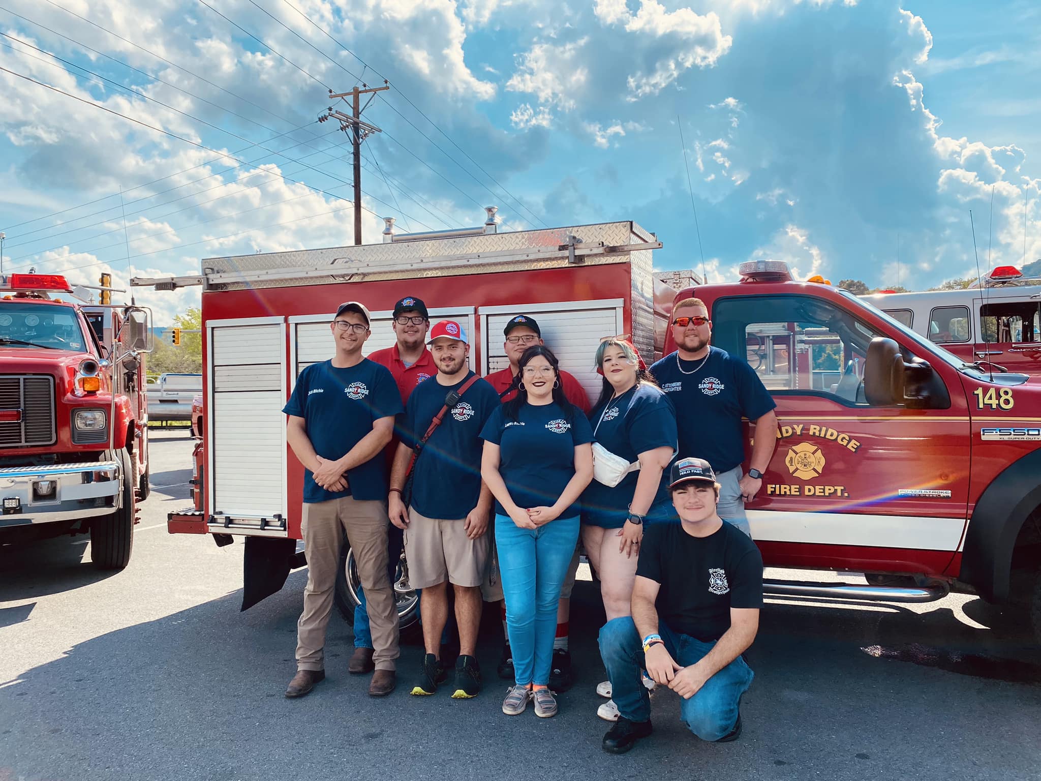 Sandy - Members out at Coeburn’s Parade….🇺🇸🇺🇸🇺🇸 Pictured left to right ...