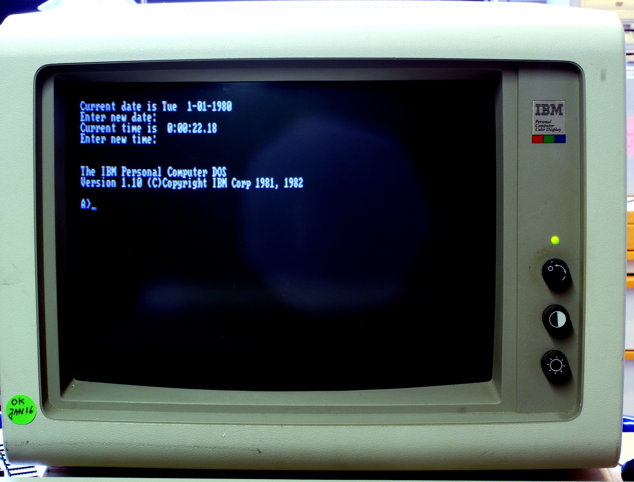 IBM DOS 1.1 diskettes and Norton Utilities collection