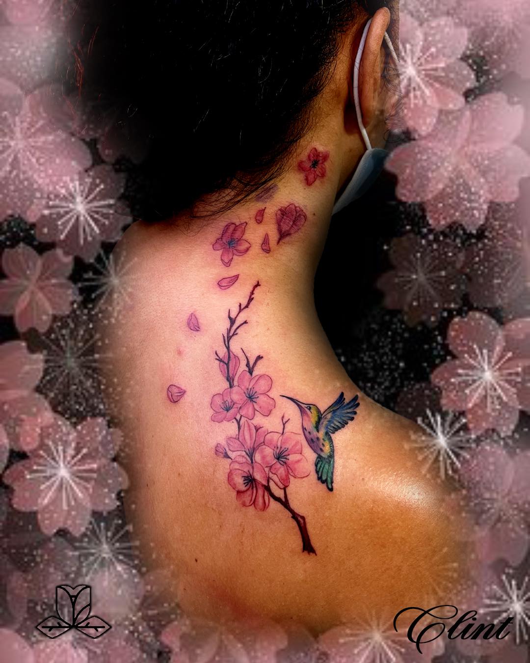Tatouage Femme Fleur De Cerisier