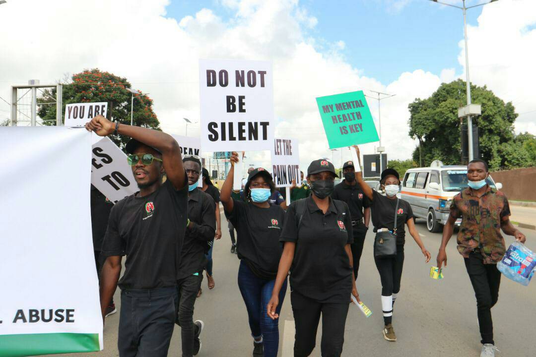 PABAA - Pabaa marching for mental health Awareness thank...