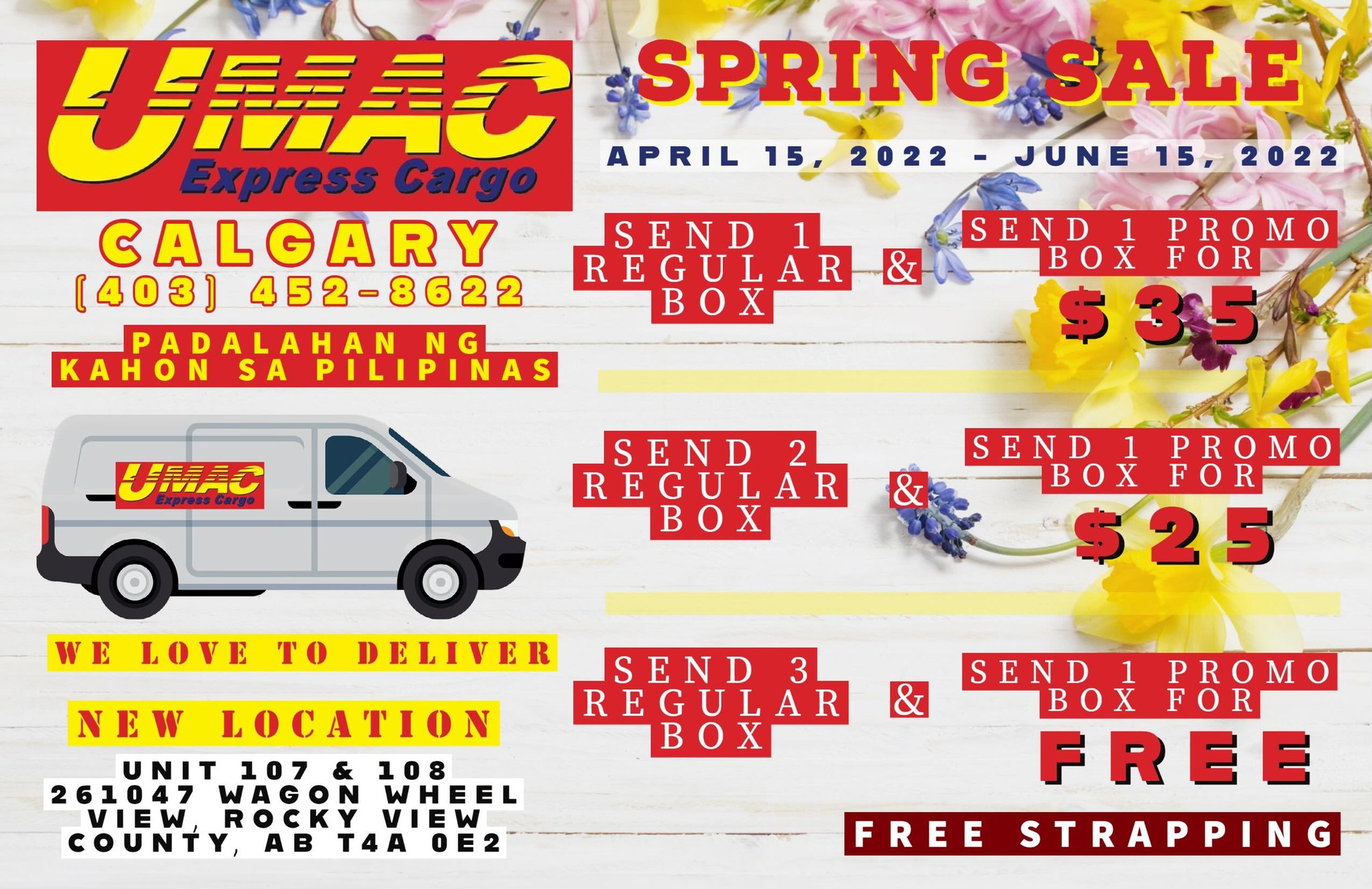 UMAC Express Cargo Calgary - Home