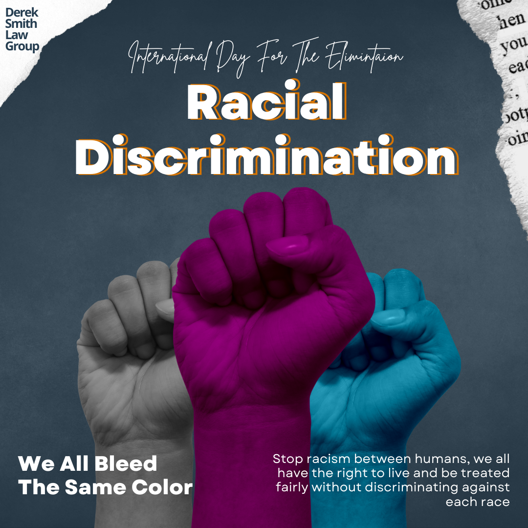 Derek Smith Law Group, PLLC - “As long as there is racial privilege ...