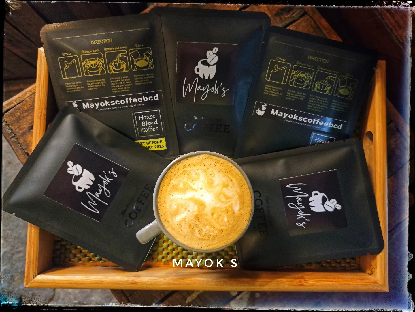 Mayok's Coffee - -☕☝️🌎- #mayokscoffeebcd #makingdifference...