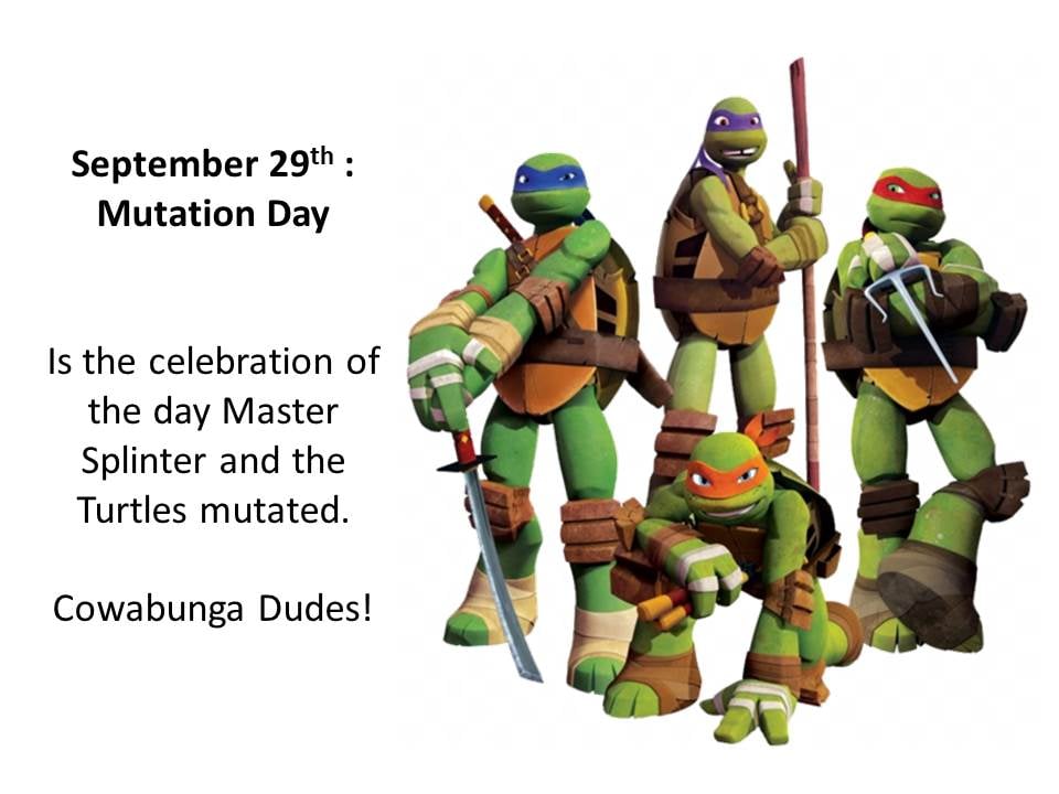 Happy Mutation Day everybody!... - Tarrant Public Library