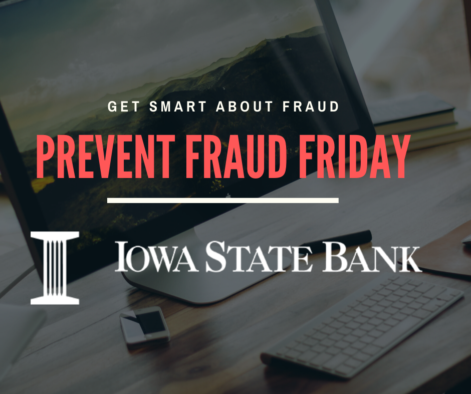 Iowa State Bank - Fraudulent text messages are on the... | Facebook