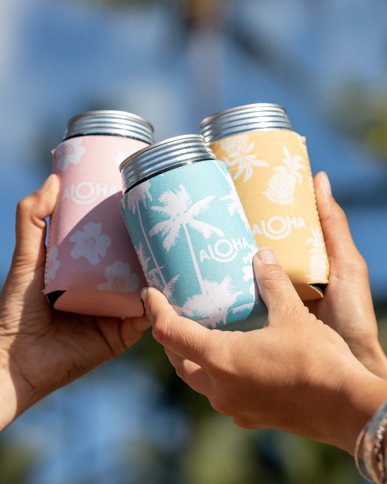 ALOHA Collection - Our neoprene Coldies are back! Stock up for Summer ...