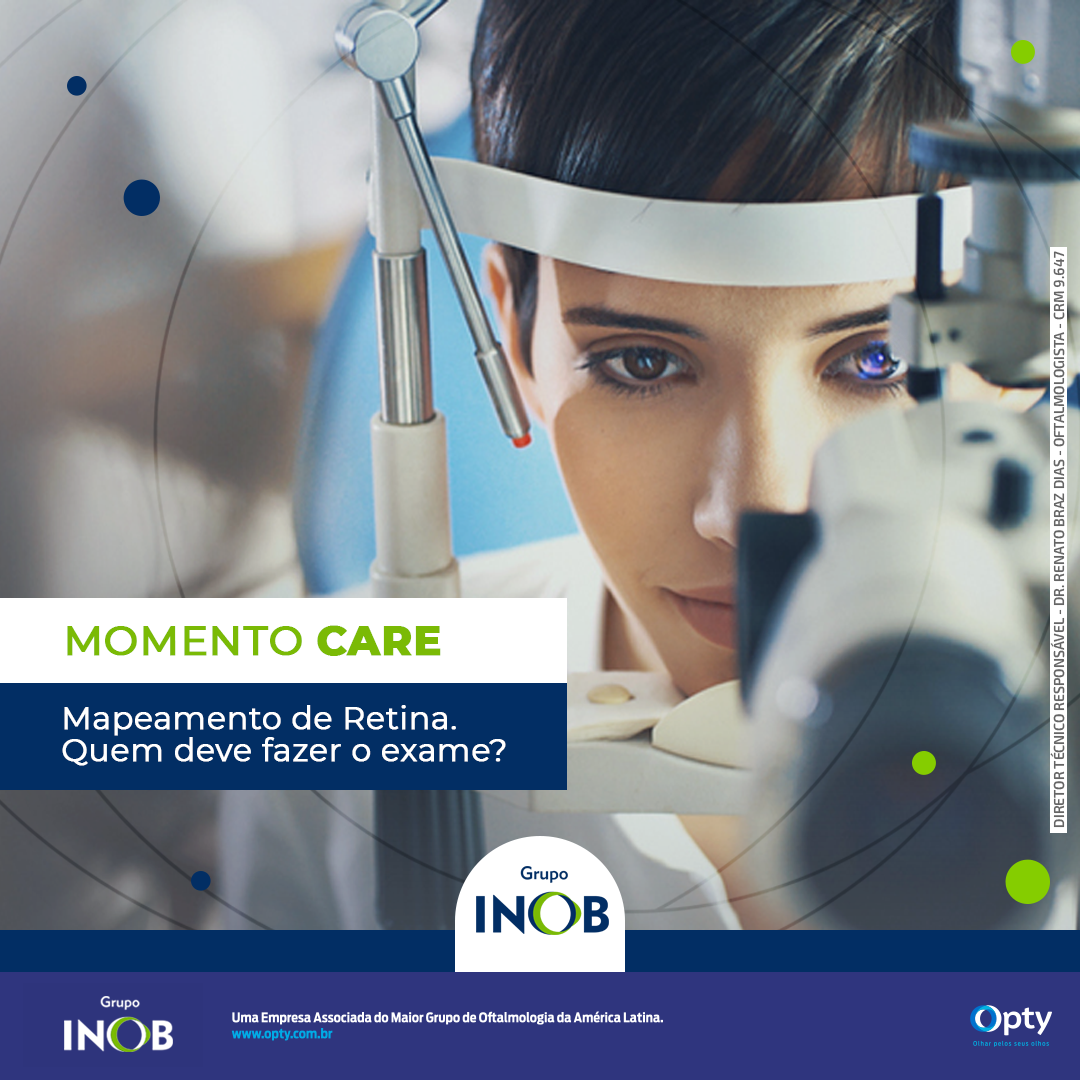Grupo INOB - Durante consultas de rotina, o oftalmologista... | Facebook