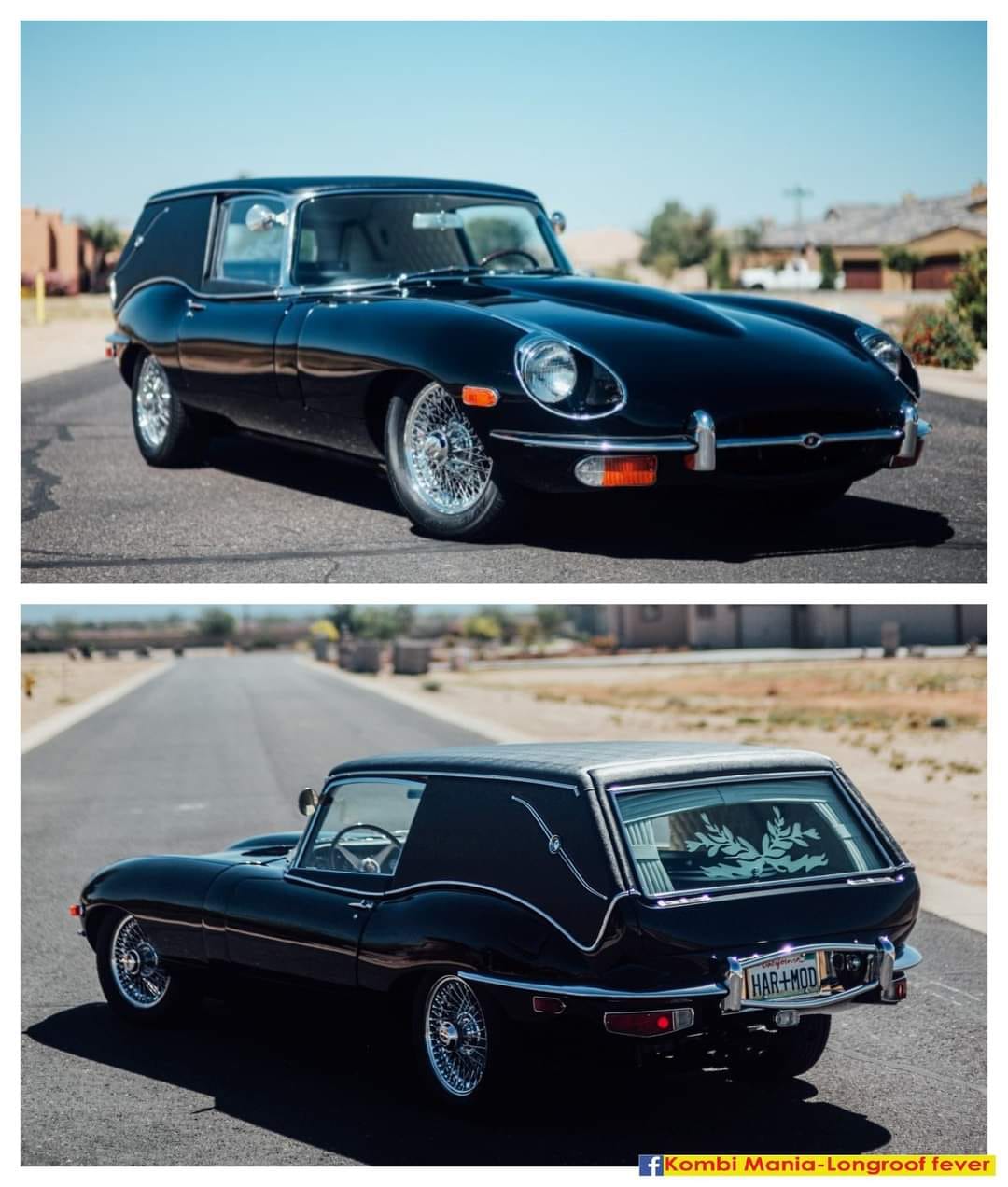 1971 movie Harold and Maude's 1967 Jaguar XK-E hearse replica