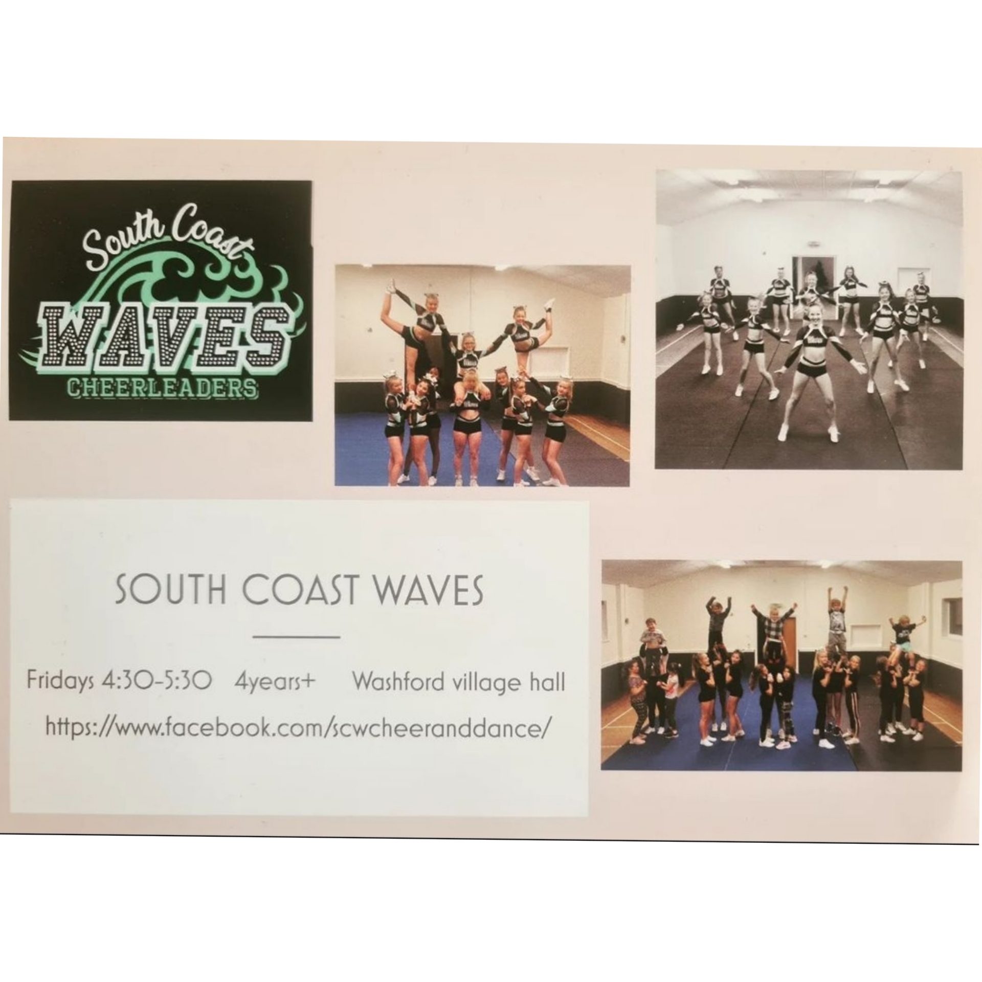 South Coast Waves cheerleaders | Washford