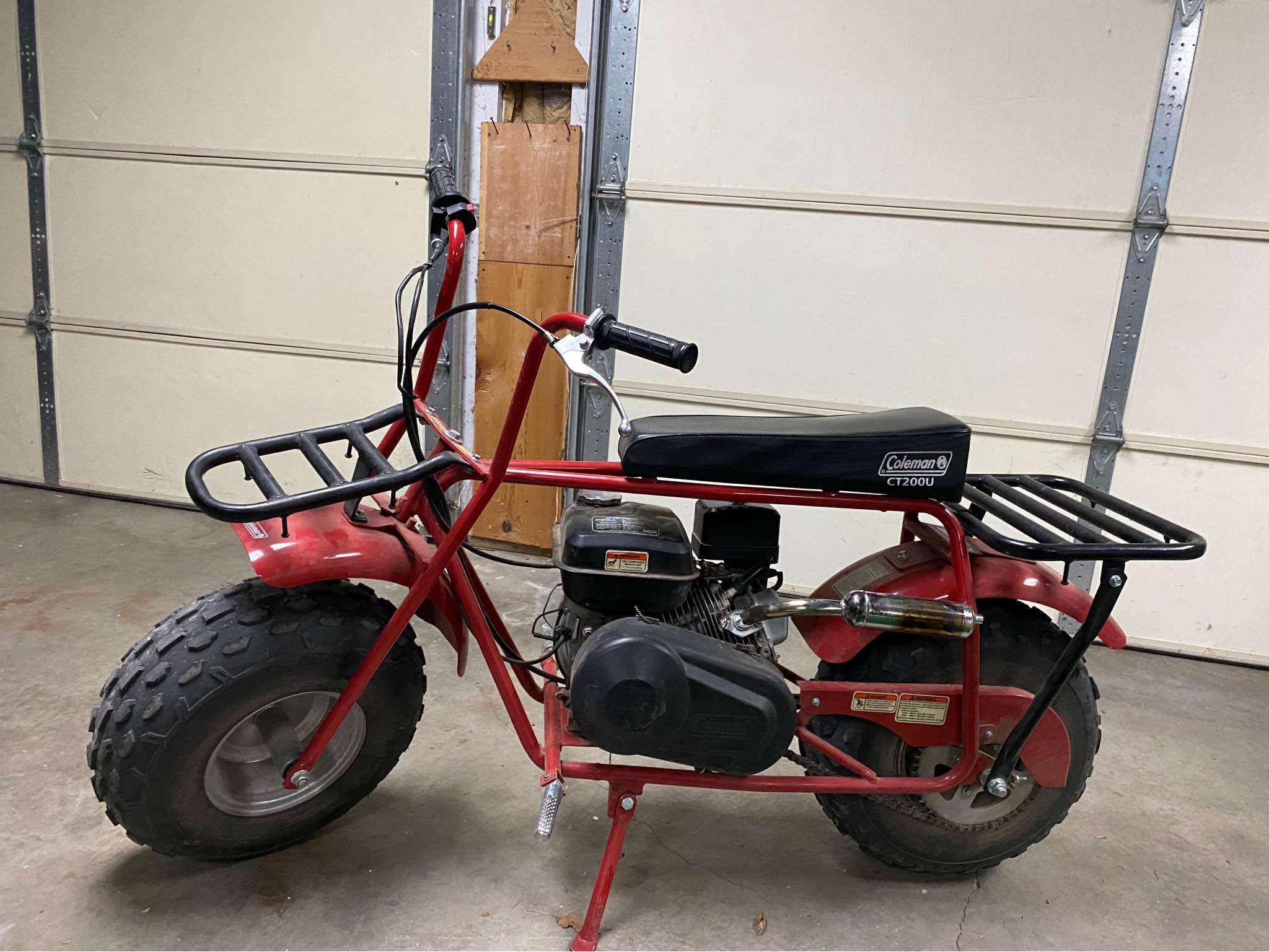 coleman mini bike ct200u sam& 39 Seat for the CT200U-EX (Blemished)  Monster Scooter Parts 16 gauge bonded wire $1,500 Ultimate Coleman CT200U Build