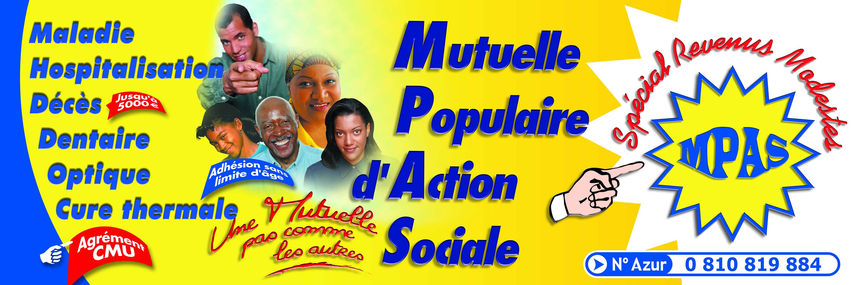 Mutuelle Populaire d'Action Sociale | Basse-Terre Guadeloupe