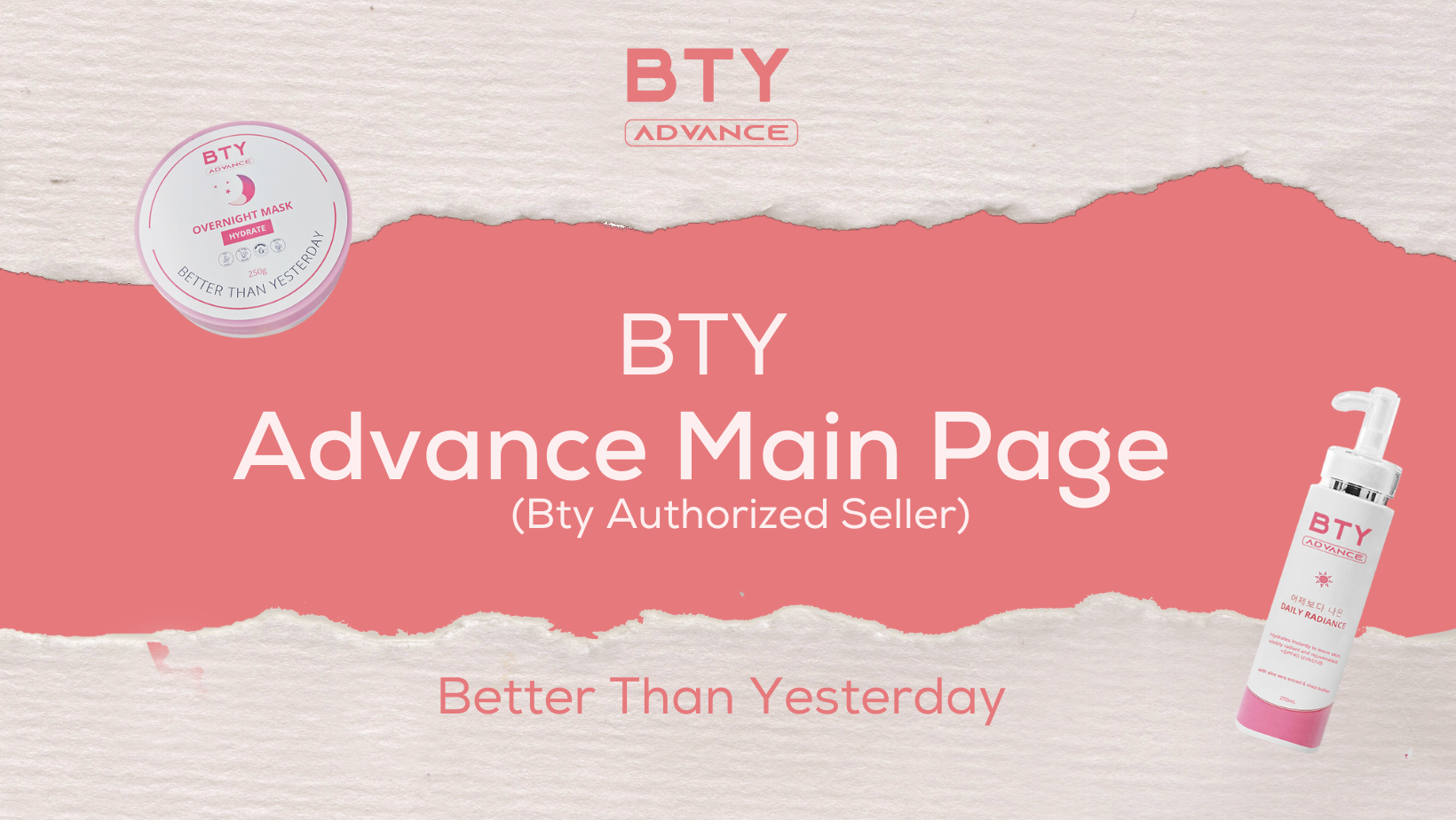 BTY Advance Main Page