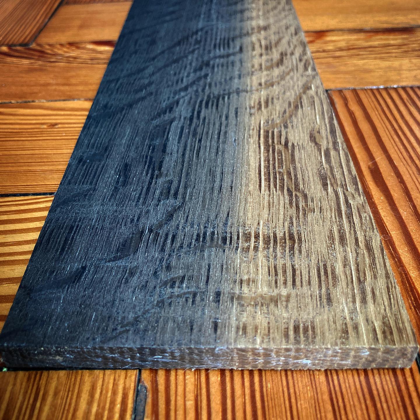 This piece of oak was buried just... - Blueridge Flooring