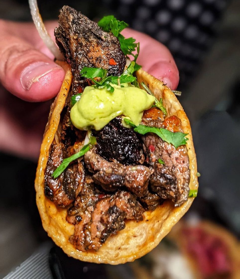 evil_cooks - Our Black Asada taco 🌮 beautiful picture by...