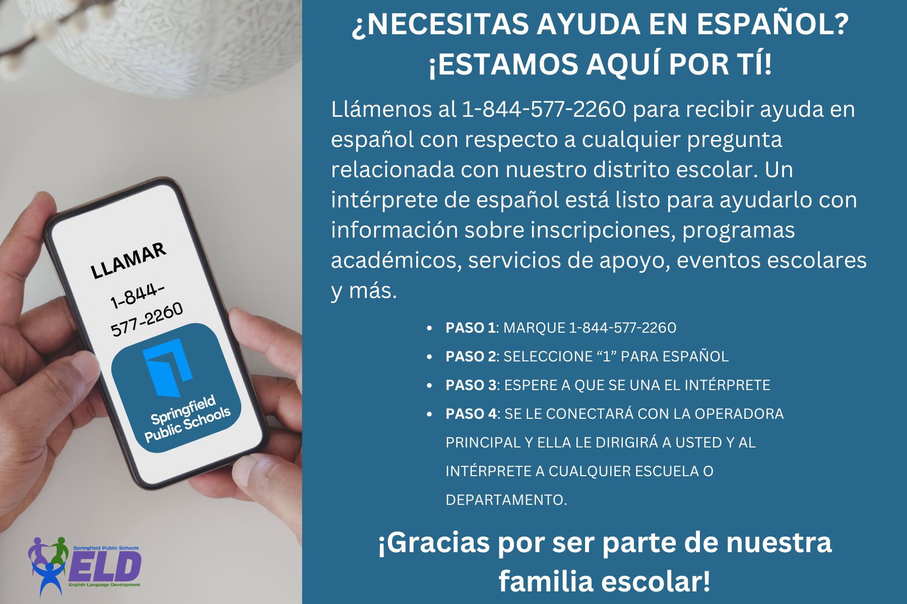 English Language Development Springfield Public Schools | Springfield MO