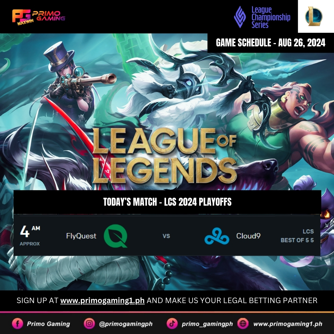 Primo Gaming - 🛡️ League of Legends Championship Series -... | Facebook