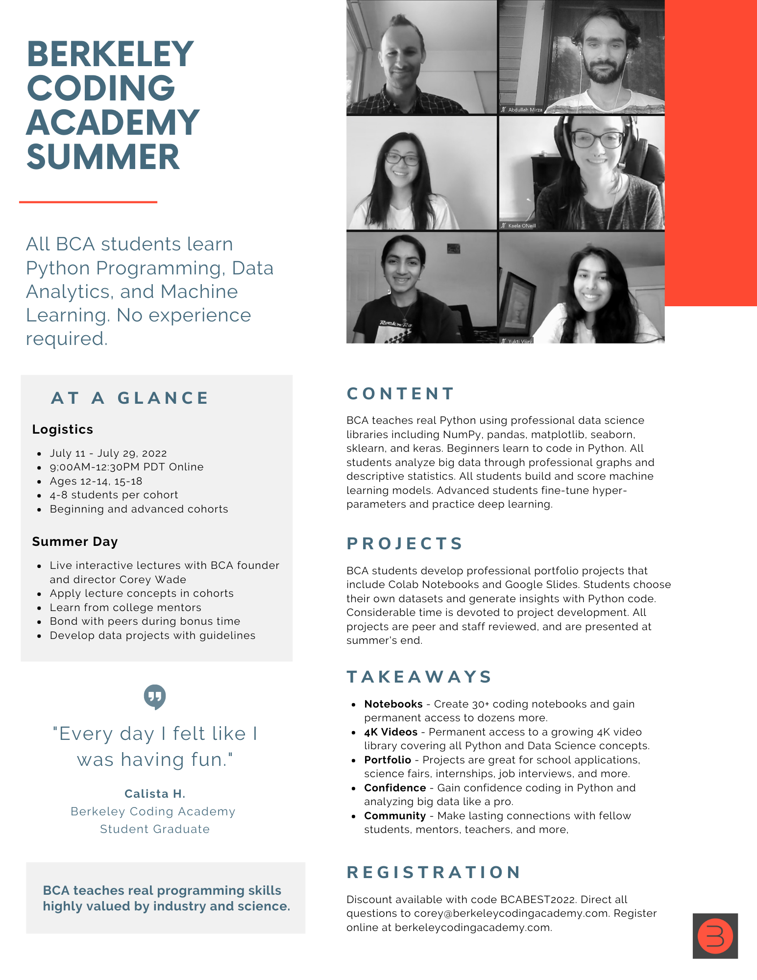 Berkeley Coding Academy - Home