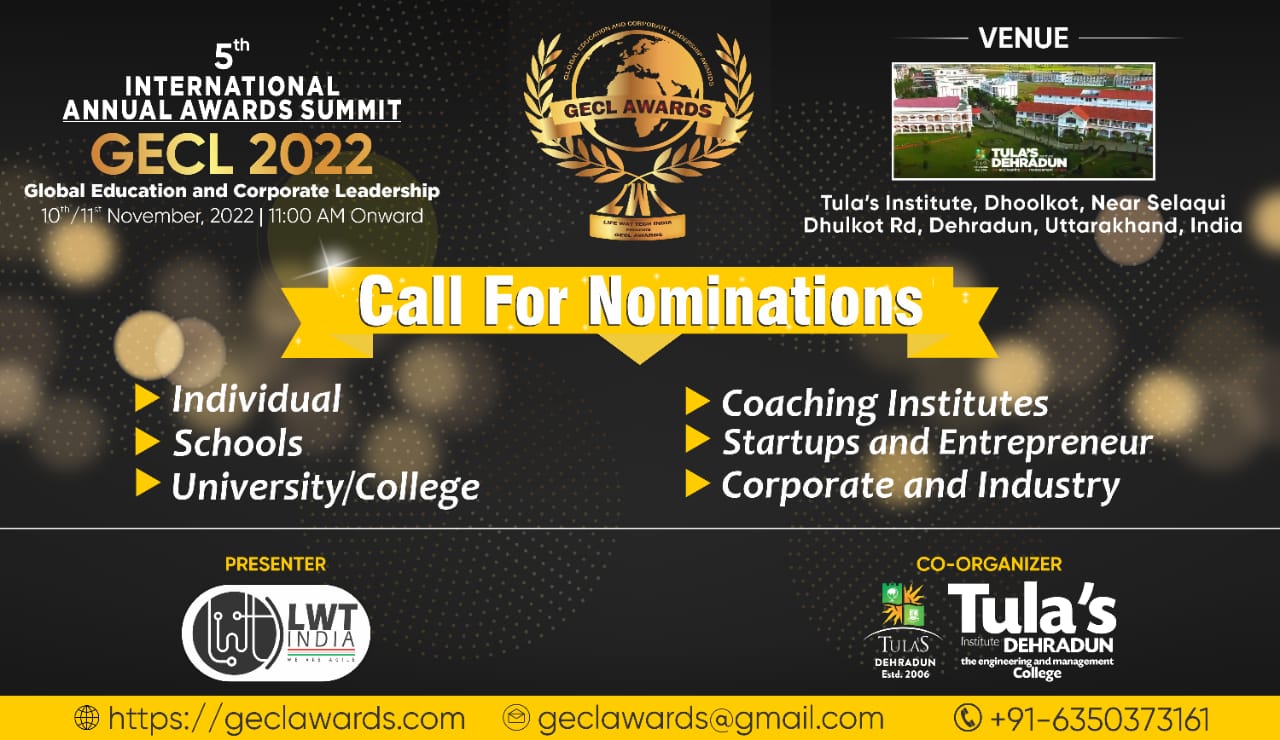 GECL Awards By LWT India | Alwar
