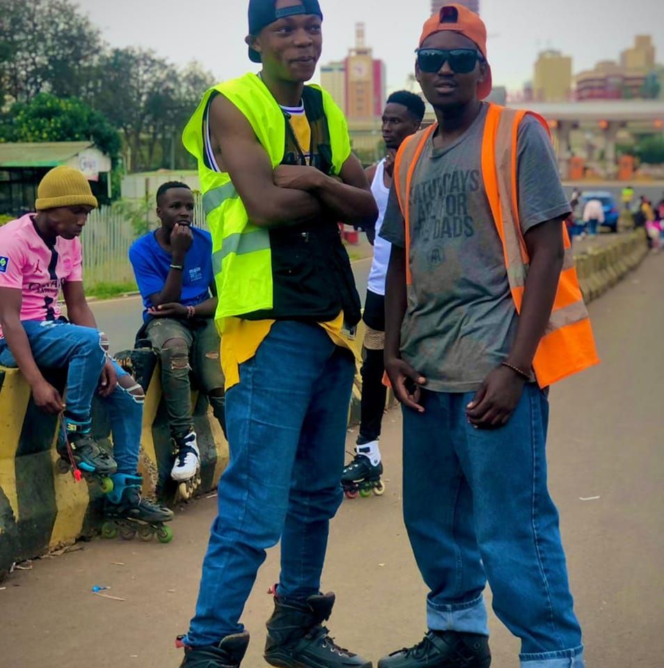 Kwa ground ni skating, kwa life ni hustling. 🔥 Two wheels, one vibe ...