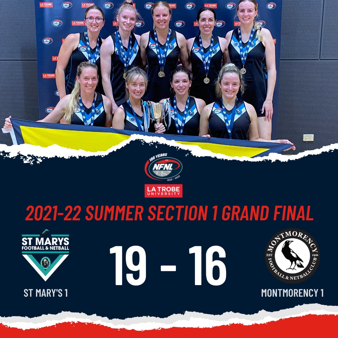 Congratulations... - St Mary's Senior Football & Netball Club | Facebook