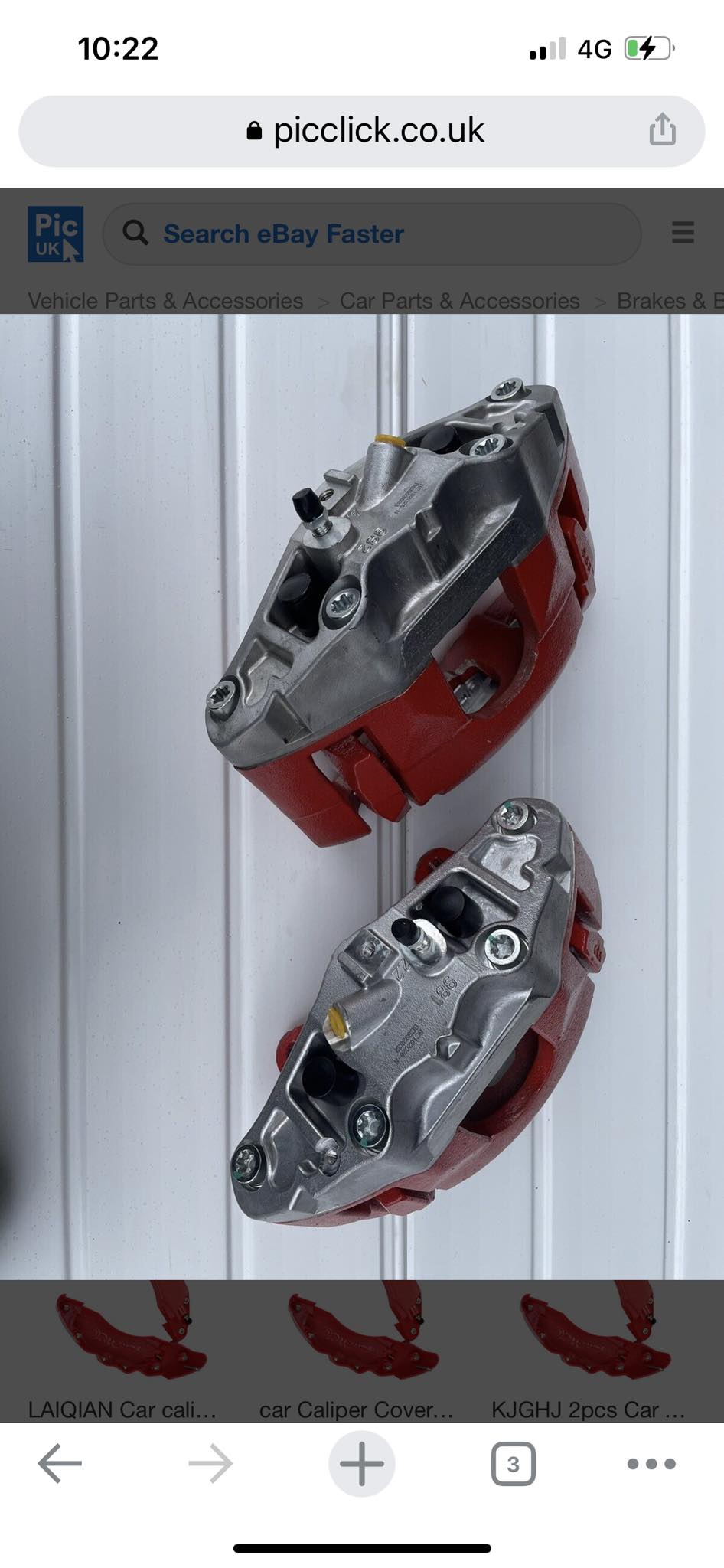 6 Piston Brake Caliper System for Cadillac Escalade Golf Mk7 Audi TT A3 S3 A4 S4 A5 S5 A6 S6 A7