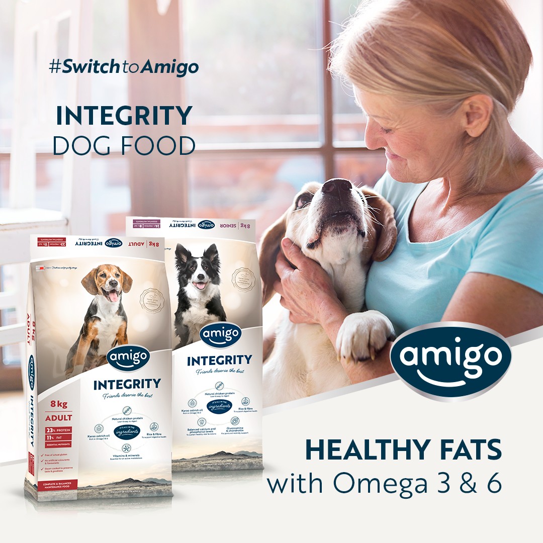 Amigo - WOOF WOOF for healthy fats! 🐶 Amigo Integrity contains ️ high ...