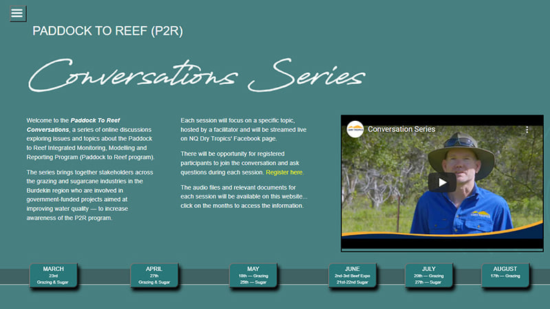 NQ Dry Tropics NRM - We’ve launched our Paddock To Reef Conversations ...