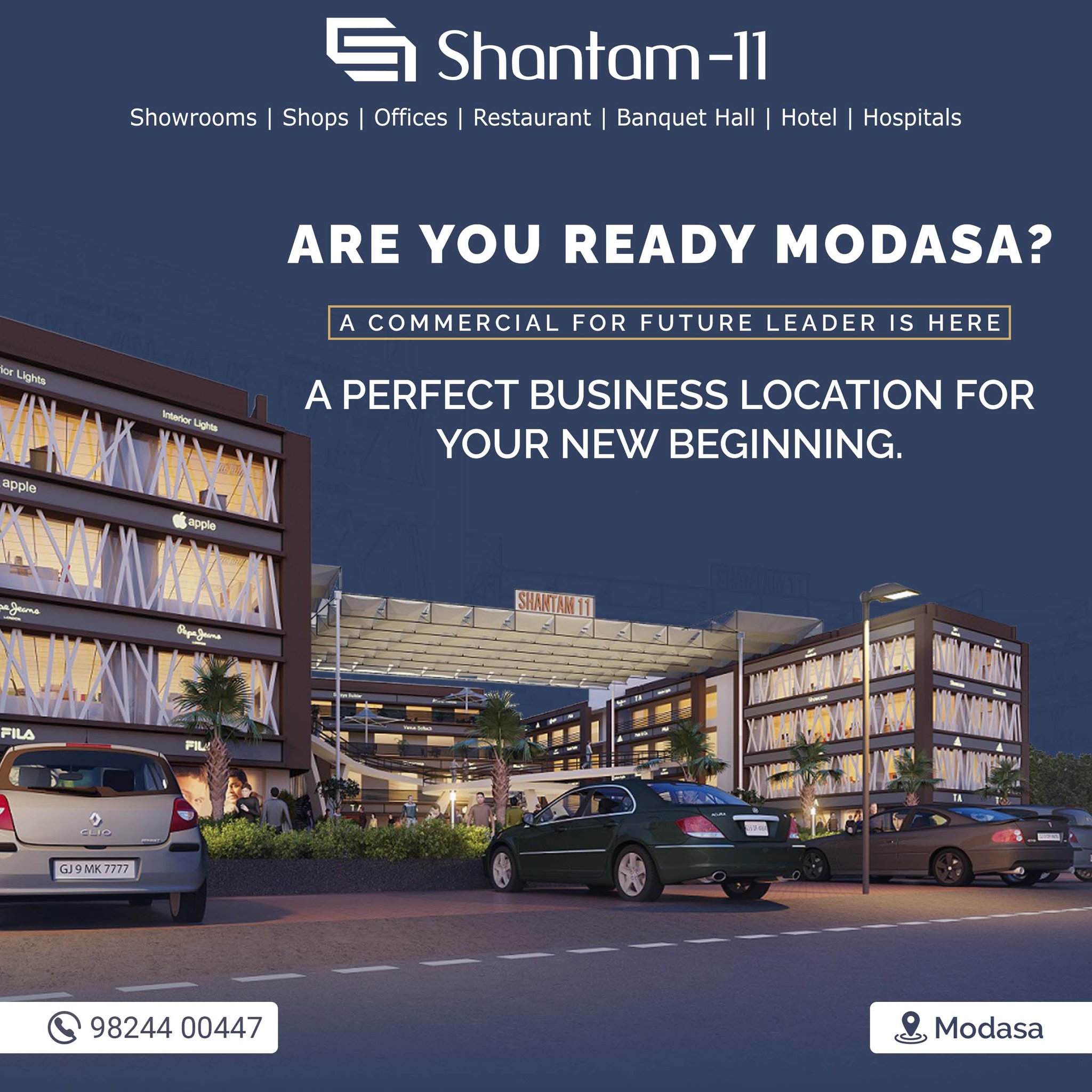 Are you ready modasa? A commercial for... - Shantam builders | Facebook