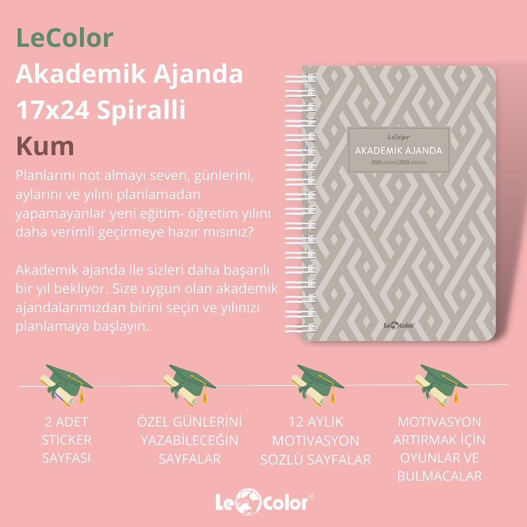 LeColor - LeColor 2022-2023 Akademik Ajandaları Satışta! 🥳...