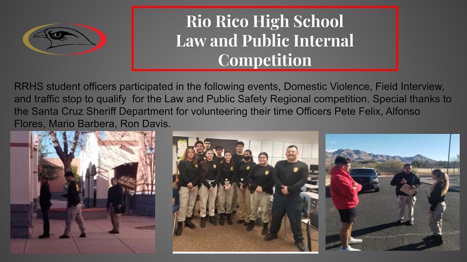 🚨 REP ALERT 🚨 Shoutout to RRHS Law... - Rio Rico High School