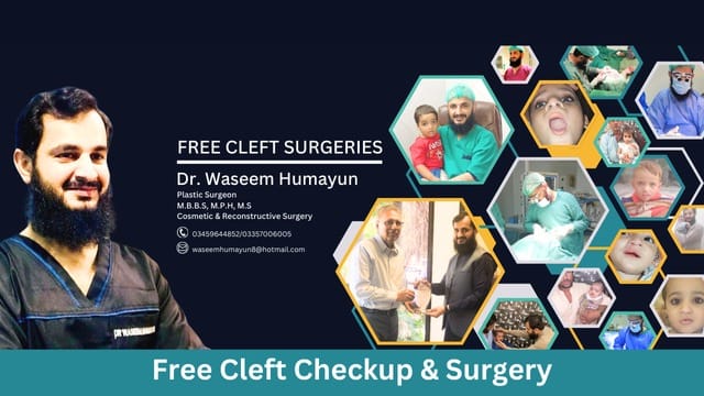 Free Cleft Lip & Palate Surgery | Lahore