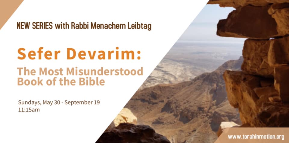 Torah in Motion - NEW SERIES with Rabbi Menachem Leibtag... | Facebook