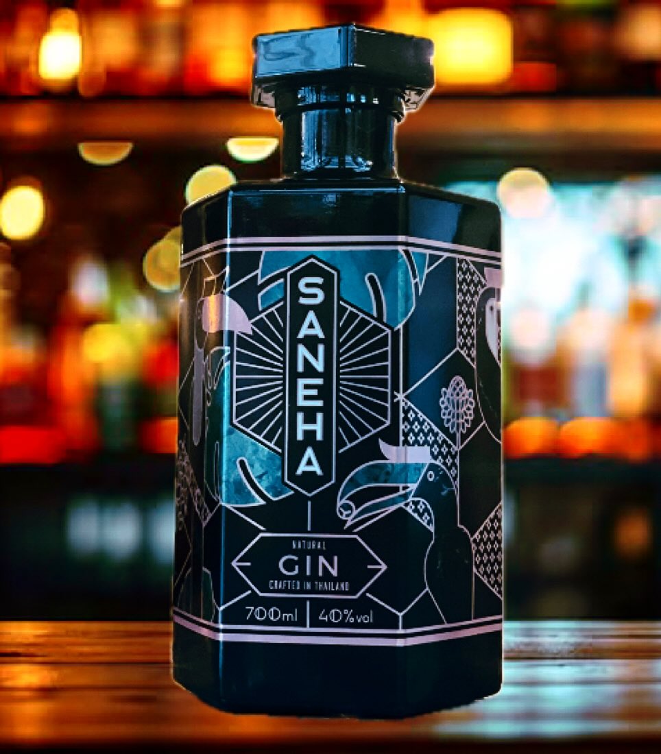 Saneha gin contains notes of coriander, cloves, pineapple, ginger