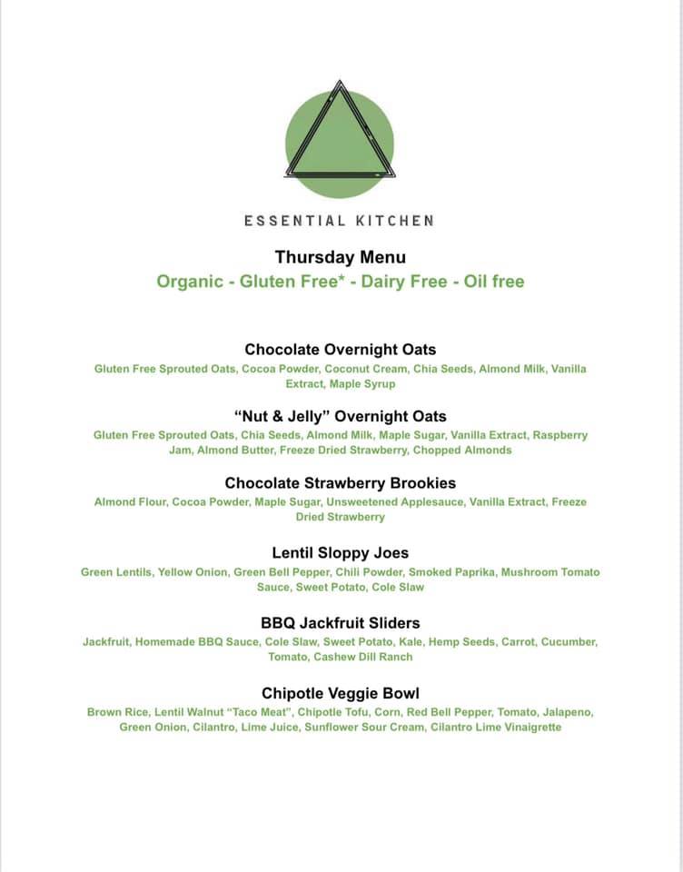 🚨 New menu alert!! 🚨 Our menu is... - Essential Kitchen