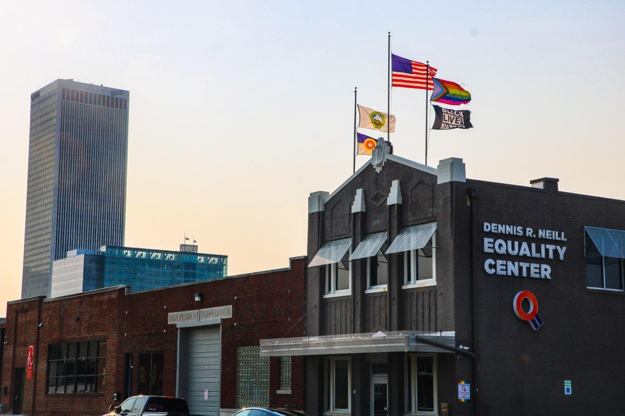 The flags have been... - Dennis R Neill Equality Center | Facebook