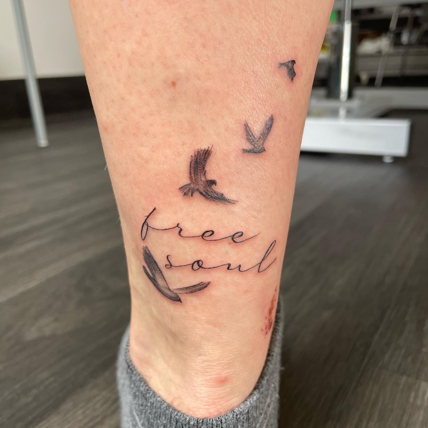 Tatouage Oiseaux Qui S Envolent