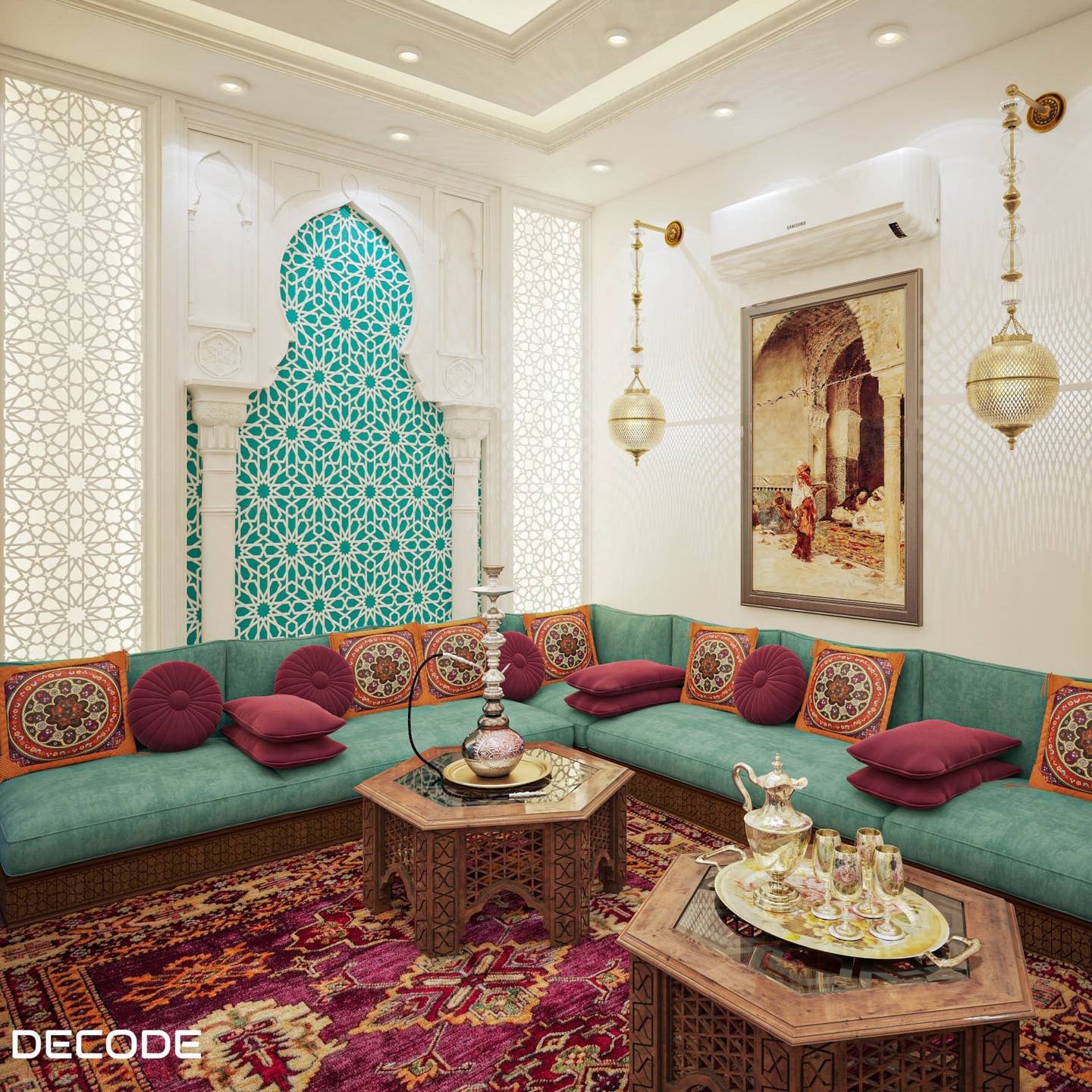 Decode Designs - moroccan style living room Design and... | Facebook