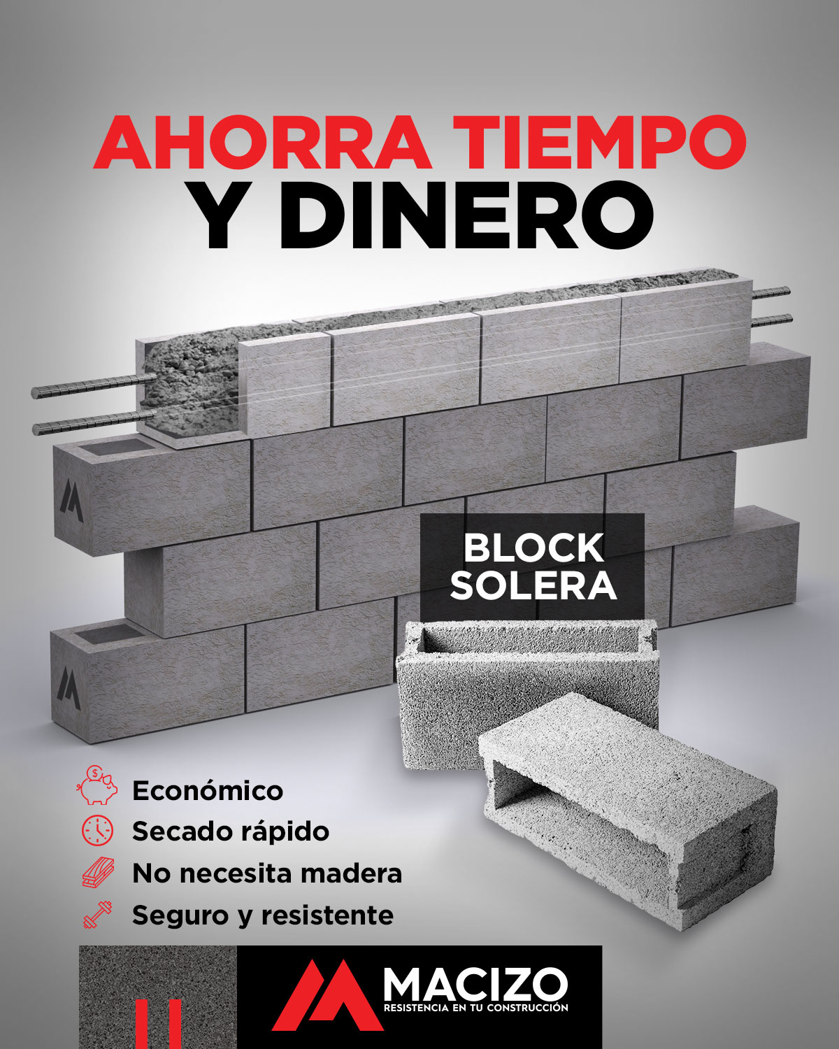 Macizo - El block solera es el sustituto de las...