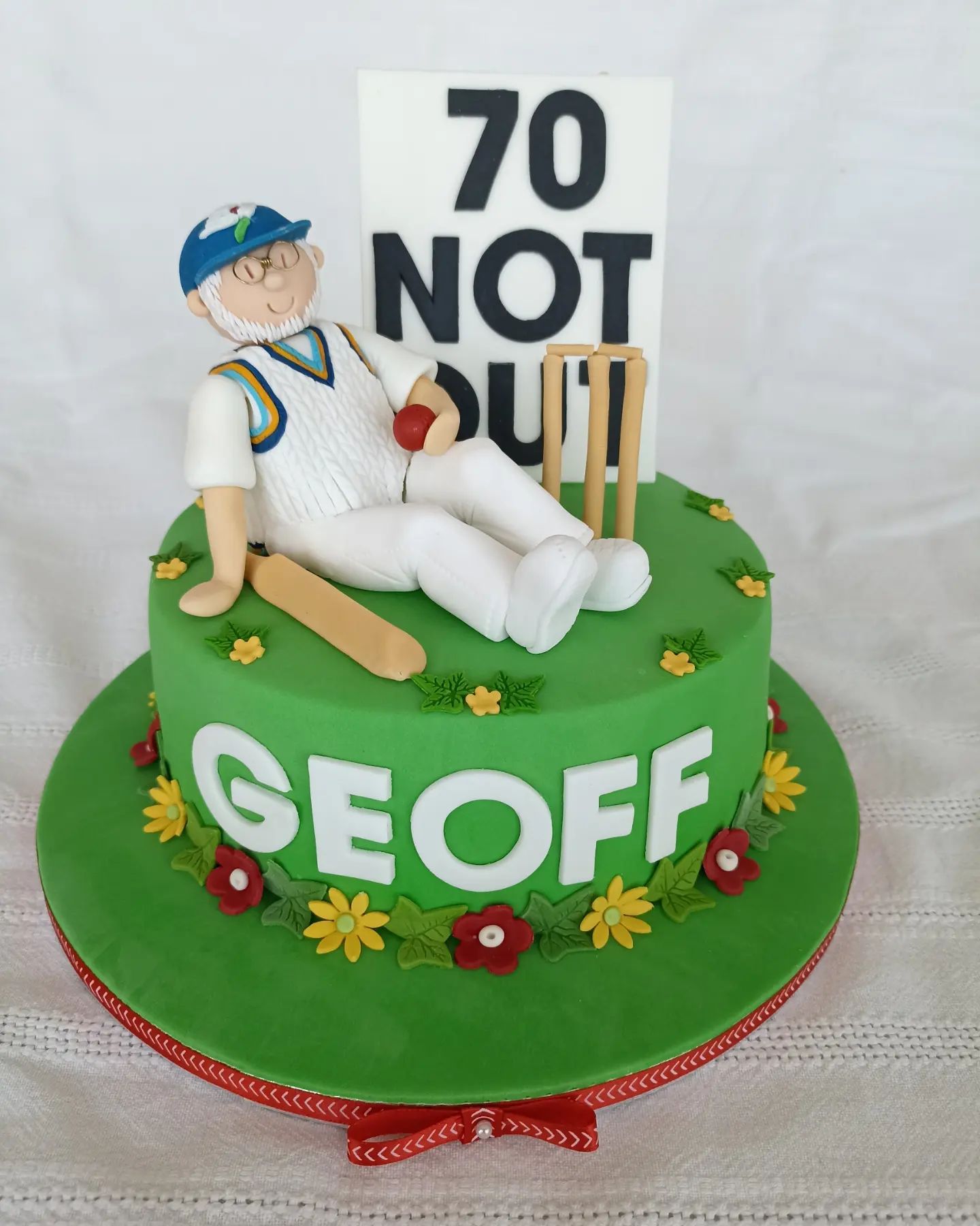 Wooden Spoon - A deliciously rich fruit cake for Geoff's...