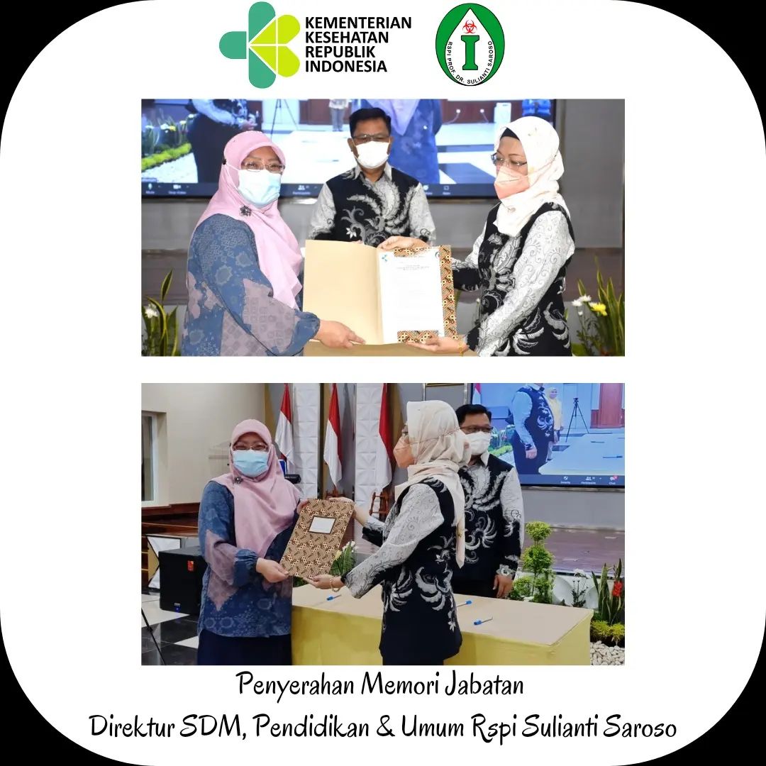 RSPI Sulianti Saroso - Setelah selesai penandatanganan Berita Acara ...