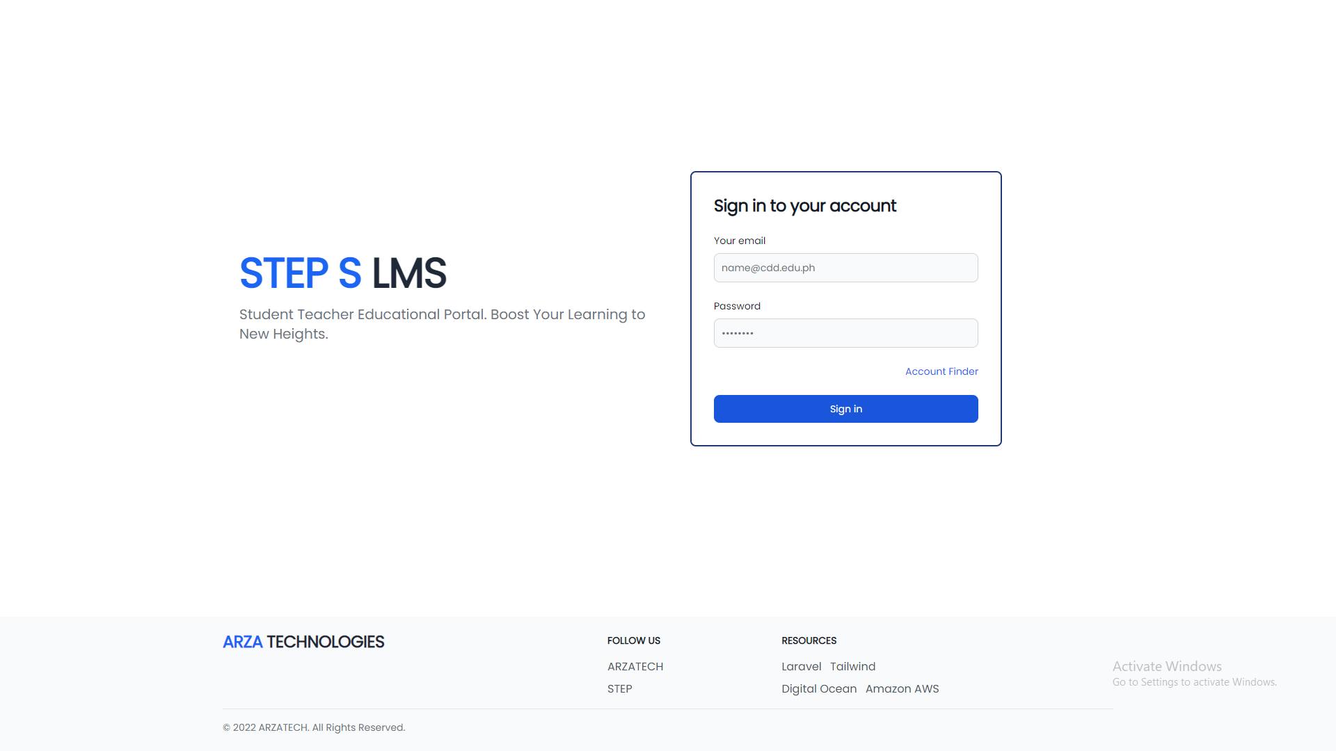Student-Teacher Educational Portal