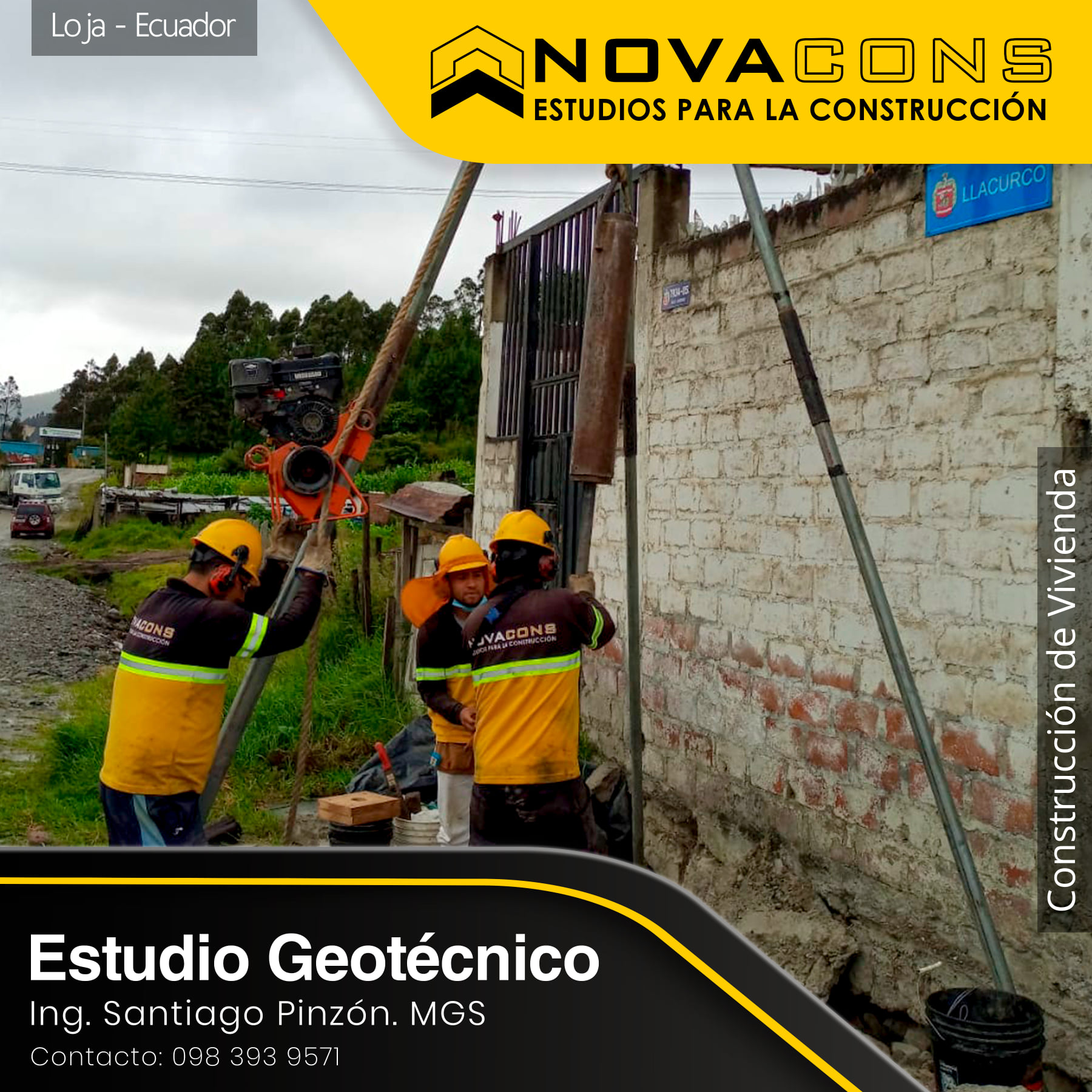 Ensayo de SPT... - Novacons / Estudios para la construcción | Facebook