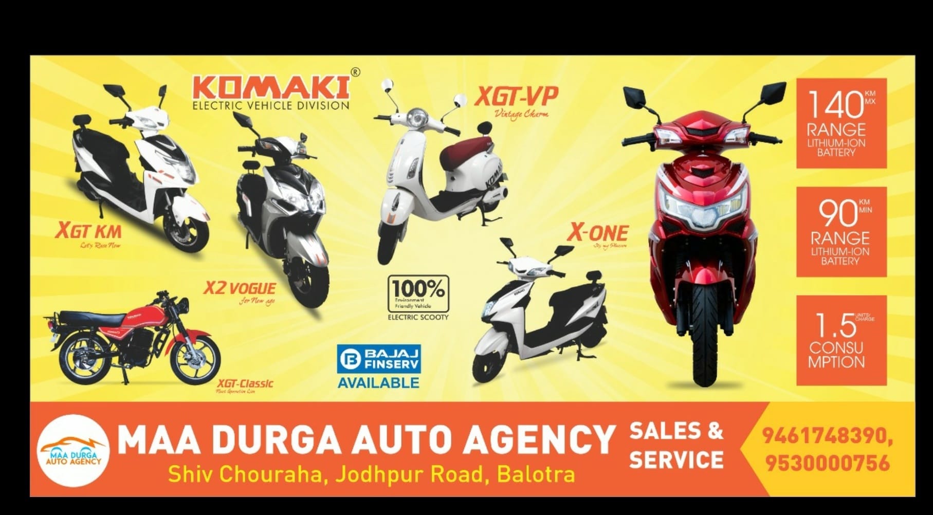 Maa Durga Auto Agency | Balotra