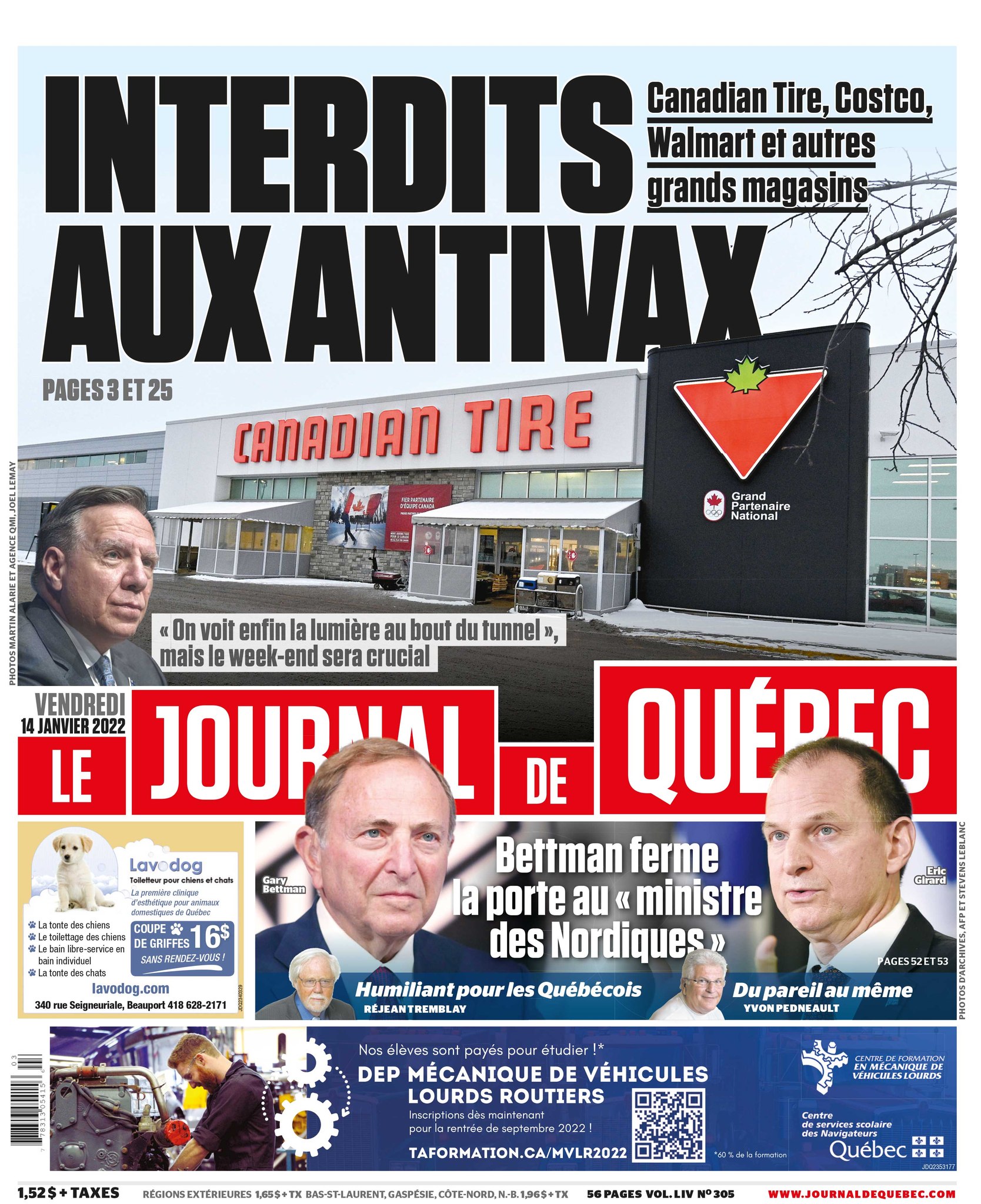 La UNE de votre Journal de QUÉBEC,... - Le Journal de Québec | Facebook